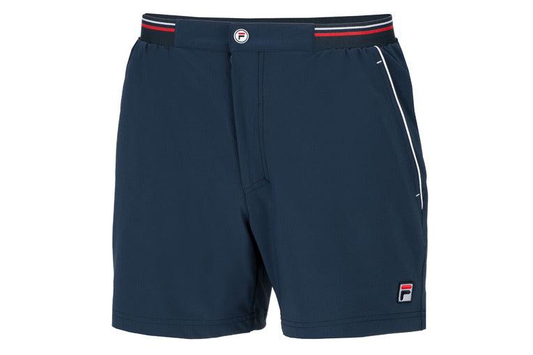 Image de Fila - Short de Tennis Stephan Peacoat Blue disponible sur ekwip