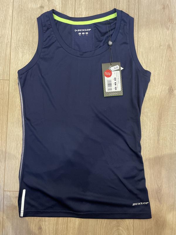 Image de Dunlop - Top de Tennis Ac Club Lds Tank-Navy disponible sur ekwip