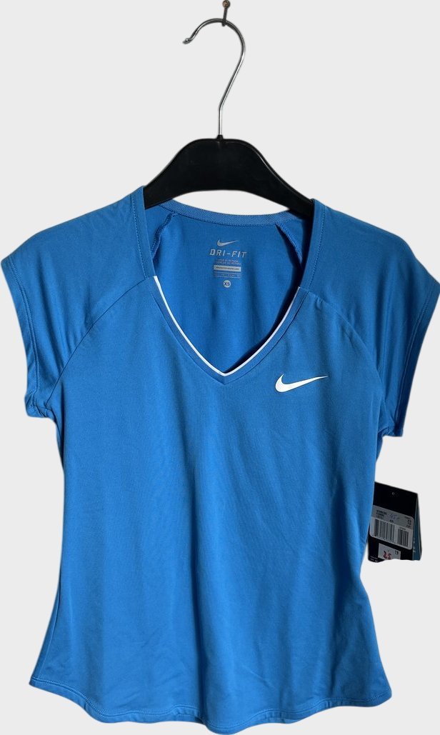 Nike - Vêtement de Tennis T Shirt Bleu