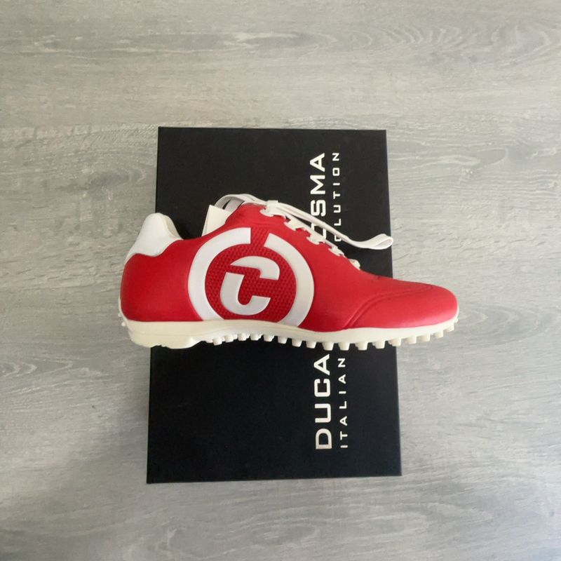 Image de Duca del Cosma - Chaussures de Golf Queenscup Rouge disponible sur ekwip