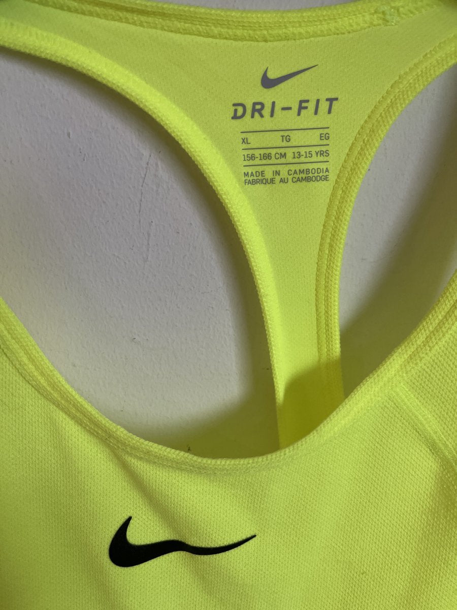 Nike - Vêtement de Tennis Robe Jaune