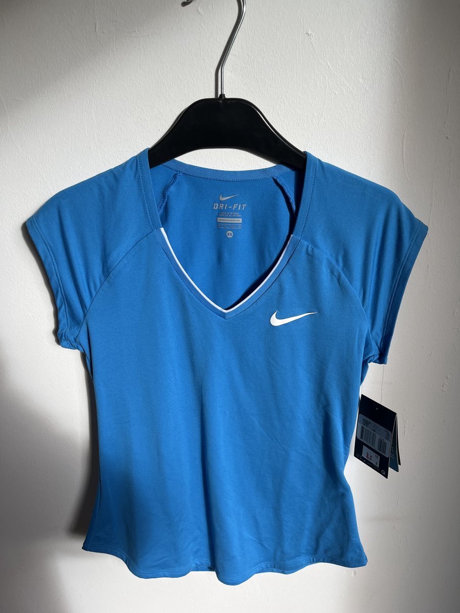 Nike - Vêtement de Tennis T Shirt Bleu