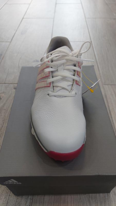 Image de Adidas - Chaussures de Golf Tour 360 XT SL Blanc/Rose disponible sur ekwip