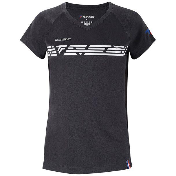 Image de Tecnifibre - T-Shirt Lady F2 Airmesh BLK Heather disponible sur ekwip