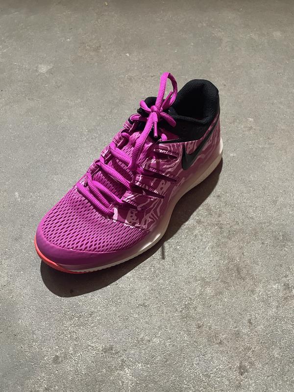 Image de Nike - Chaussures de Tennis Air Zoom Vapor X HC  Fuschia/Noir disponible sur ekwip