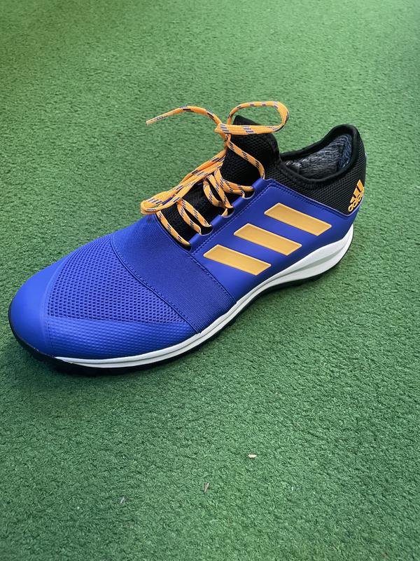 Image de Adidas - Chaussures de Hockey sur gazon Divox 1.9S Bleu/Jaune disponible sur ekwip