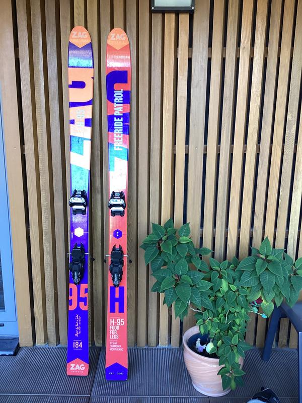 Image de ZAG - Skis alpin de Sports d'hiver H-95 disponible sur ekwip