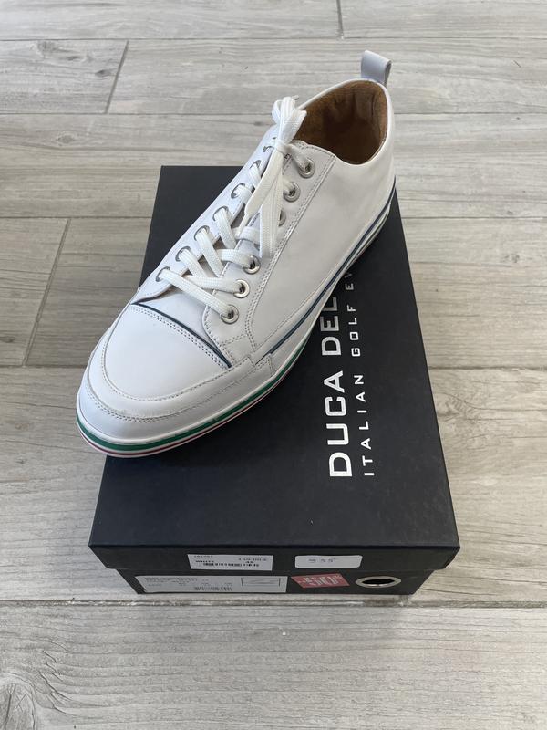 Image de Duca del Cosma - Chaussures de Golf Monterosso Blanc disponible sur ekwip