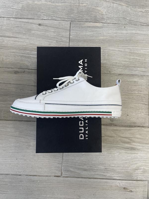 Image de Duca del Cosma - Chaussures de Golf Monterosso Blanc disponible sur ekwip