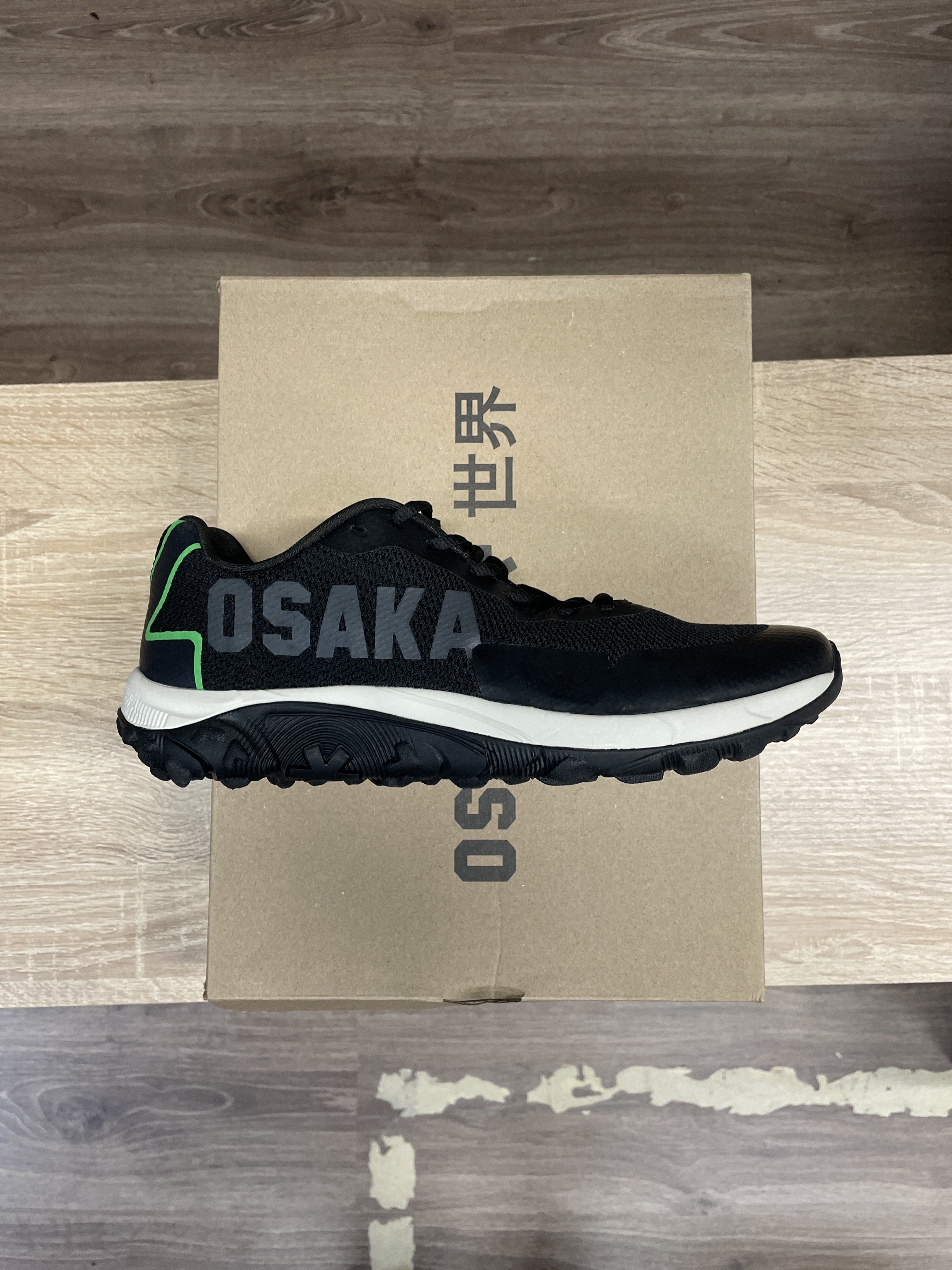 Osaka - Chaussures de Hockey sur gazon Kai MK1 Uni Noir